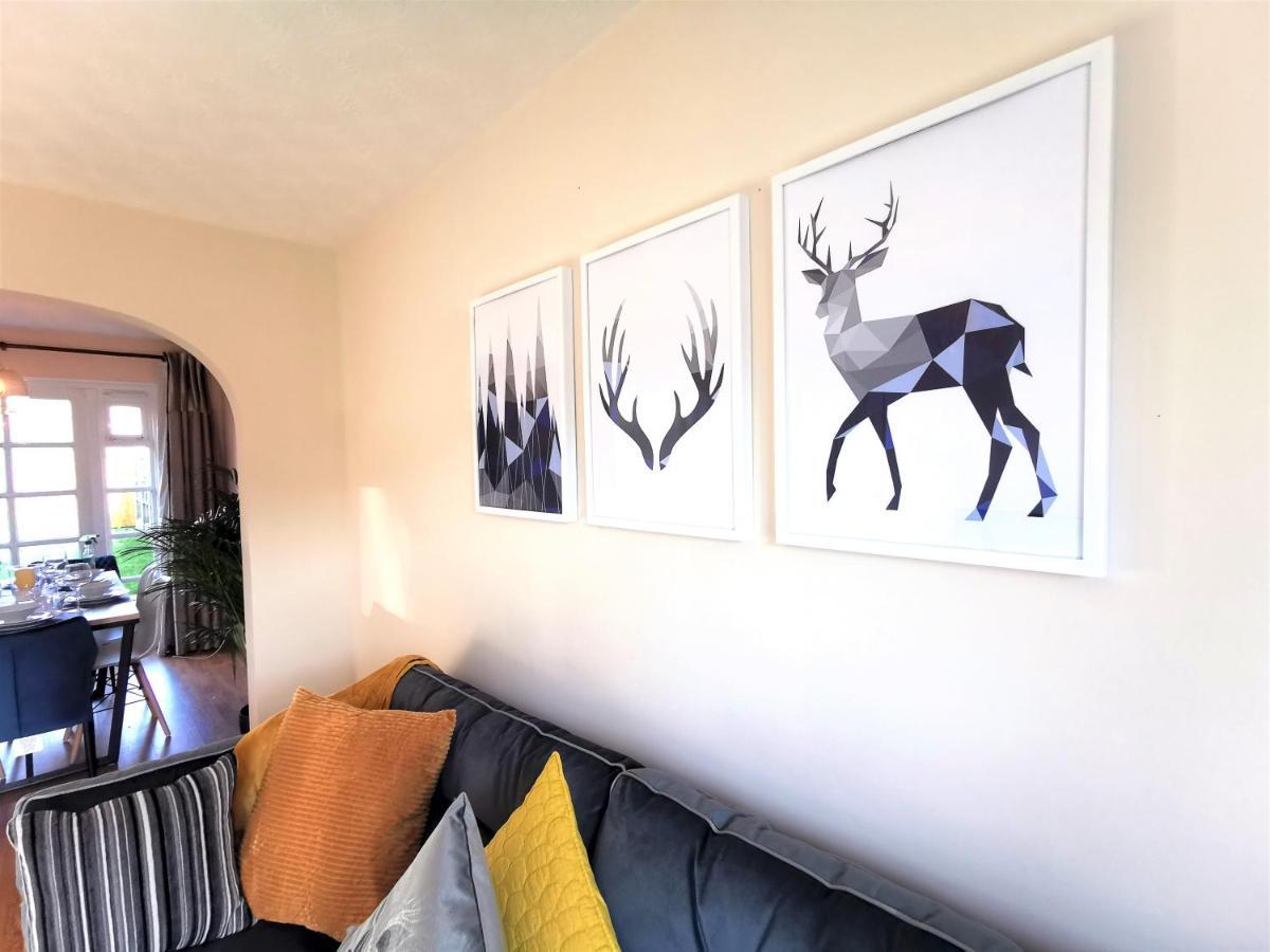 Emerald House - Spacious 3 Bed House With Ensuite Parking Gardens And Netflix Leamington Spa Zewnętrze zdjęcie